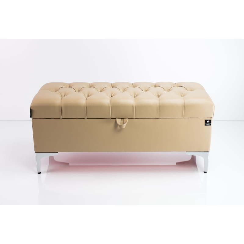 Tufted Storage Bench